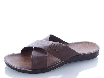 Шлепанцы мужские Oskar (41-45) 3404 brown (лето)