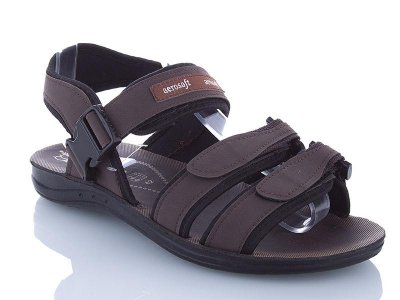 Босоножки мужские Oskar (41-45) 49C brown (лето)