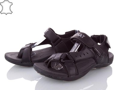 Босоножки мужские Boteli (39-44) LE130 black (лето)
