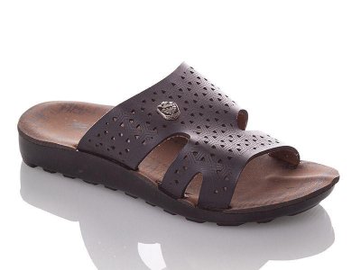 Шлепанцы детские DeMur (26-30) BKsoft-BB-grey (лето)