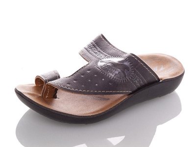 Шлепанцы детские DeMur (26-30) BKsoft-BP-grey (лето)