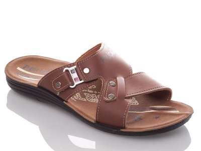 Шлепанцы мужские DeMur (40-44) MN2 camel (лето)