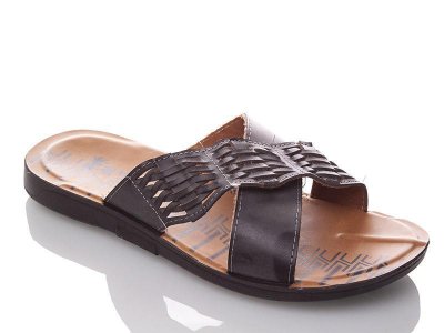 Шлепанцы мужские DeMur (40-44) MN30 grey (лето)