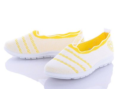 Слипоны женские Gedanni (36-41) H6 white (деми)