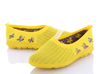 Слипоны женские Gedanni (36-41) H5 yellow (деми)