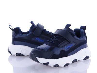 Кроссовки для мальчиков Clibee-Apawwa (33-38) F993 d.blue-royal (деми)