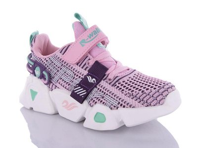 Кроссовки для девочек Clibee-Apawwa (32-37) 9098-1 pink (деми)
