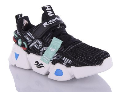 Кроссовки для мальчиков Clibee-Apawwa (32-37) 9098-3 black (деми)