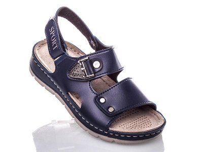 Босоножки детские для мальчиков Sali (31-36) 292П blue (лето)