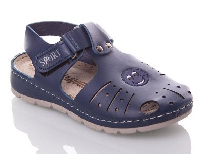 Босоножки детские для мальчиков Sali (25-30) 305D blue (лето)