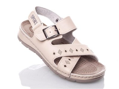 Босоножки детские для мальчиков Sali (31-36) 311П beige (лето)