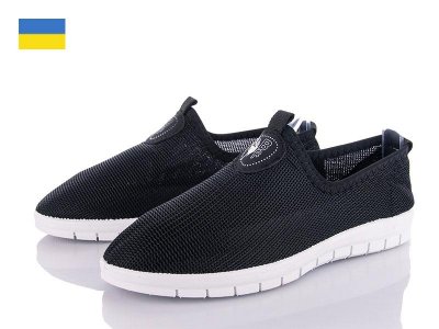 Кроссовки женские Львов База (36-42) BSR Ж9 черный (деми)