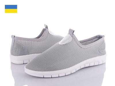 Кроссовки женские Львов База (36-42) BSR Ж9 св.серый (деми)