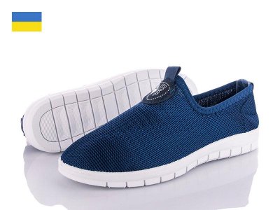 Кроссовки женские Львов База (36-42) BSR Ж9 синий (деми)