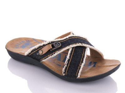 Шлепанцы детские DeMur (30-35) 400 black (лето)