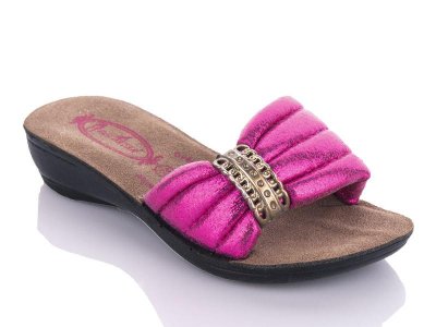 Шлепанцы детские DeMur (25-30) B809 fuchsia (лето)