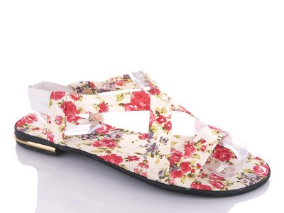 Босоножки женские DeMur (36-40) Samiri 10211 beige (лето)