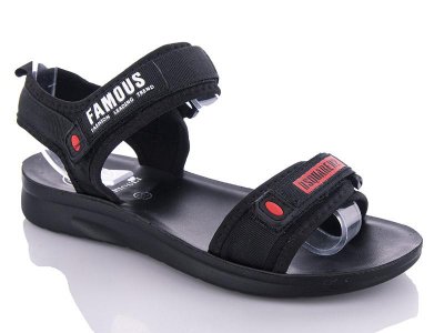 Босоножки подростковые Ashiguli (36-41) 2189 red (лето)