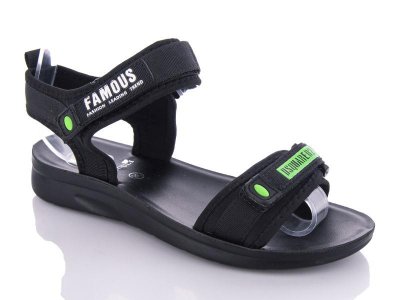 Босоножки подростковые Ashiguli (36-41) 2189 green (лето)