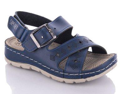 Босоножки детские для мальчиков Sali (25-30) 311D blue (лето)