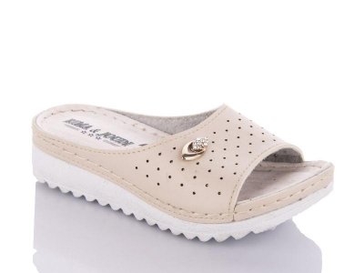 Шлепанцы детские Sali (25-30) 62D beige (лето)