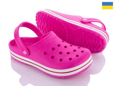 Кроксы женские Roks (36-41) 324 розовый (лето)