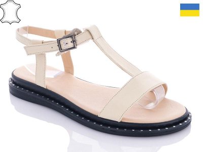 Босоножки женские Sali (36-40) 608-011 beige (лето)