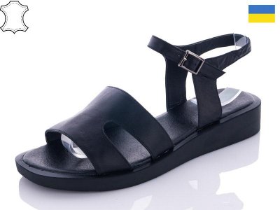 Босоножки женские Sali (36-40) 613-085 black (лето)