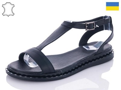 Босоножки женские Sali (36-40) 619 black (лето)