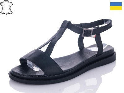Босоножки женские Sali (36-40) 701 black (лето)