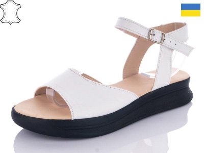 Босоножки женские Sali (36-40) 621 white (лето)