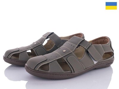 Туфли мужские Paolla (40-45) Л3 олив (лето)