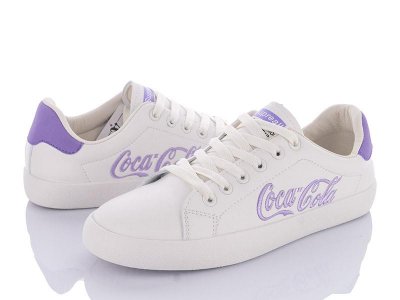Кеды женские Violeta (36-40) Q108-712 beige-purple (деми)