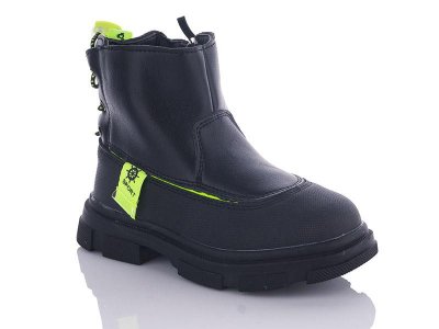 Ботинки для мальчиков Башили (26-31) 4749-5921-5A black (деми)