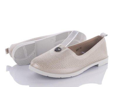 Туфли женские Zahar (36-41) B55-1 beige (деми)