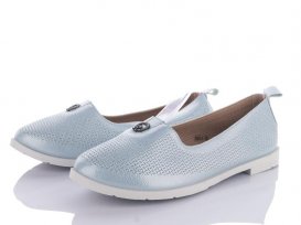 Туфли женские Zahar (36-41) B55-1 lt.blue (деми)