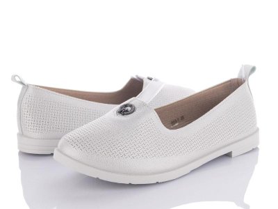 Туфли женские Zahar (36-41) B55-1 white (деми)