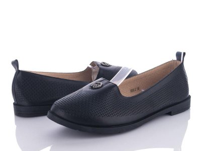 Туфли женские Zahar (36-41) B55-2 black (деми)
