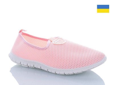 Кроссовки женские DeMur (36-40) 536 розовый (лето)