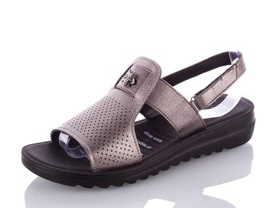 Босоножки женские Goldstar (40-43) 445-19-2 батал (лето)