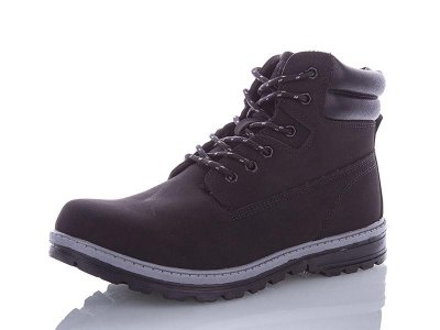 Ботинки подростковые зима Restime (36-41) KWZ19262 black (зима)