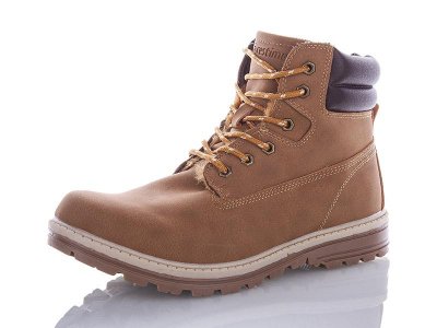 Ботинки подростковые зима Restime (36-41) KWZ19262 l.brown (зима)