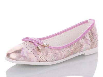 Балетки детские Goldstar (30-37) H90-7 pink (лето)