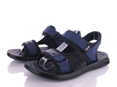 Босоножки мужские Baolikang (40-45) 68 blue (лето)