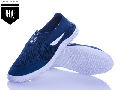 Слипоны мужские Violeta (40-45) 16-100 d.blue (деми)
