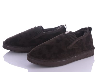 Слипоны мужские зимние Violeta (40-44) 502 khaki (зима)