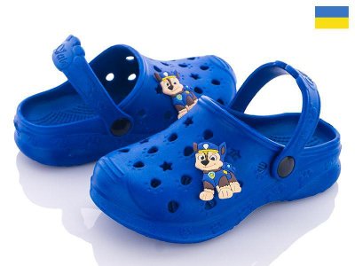 Кроксы детские Starkids (24-33) Verta сабо синий (лето)