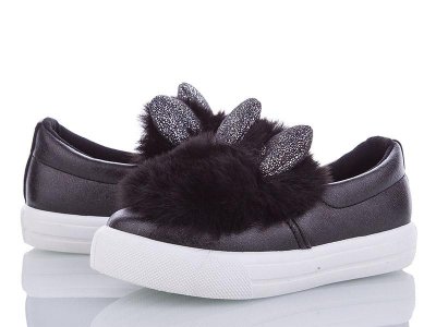 Слипоны детские Clibee-Apawwa (25-30) X8079 black (деми)
