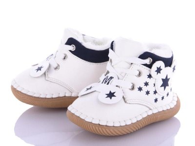 Пинетки детские Clibee (12-15) FL97 white (зима)