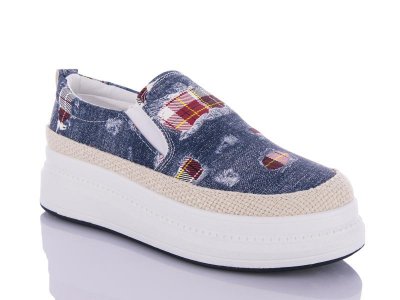 Слипоны женские PTPT (36-41) F821-8 (деми)